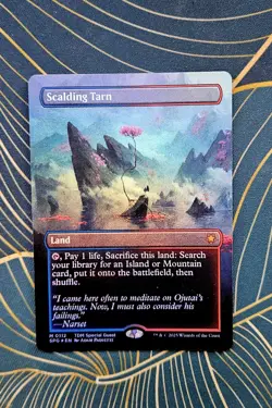 Scalding Tarn (BORDERLESS FOIL) Special Guests (MTG) | NM EN - Image 1
