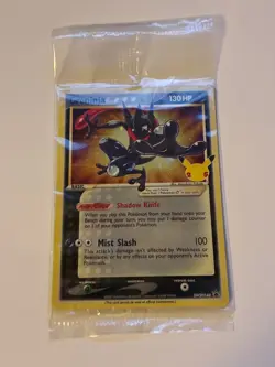 Pokemon Greninja Gold Star Promo Holo SWSH144 Celebrations SEALED NM/ Mint New - Image 1