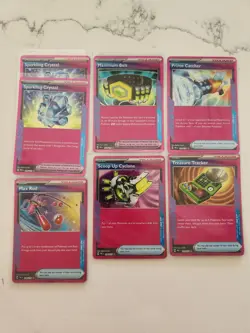 Lot of 7 Pokemon Prismatic Ace Spec Trainer Cards - Image 1