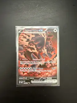 Pokemon TCG Prismatic Evolutions Bloodmoon Ursaluna EX SIR! - Image 1