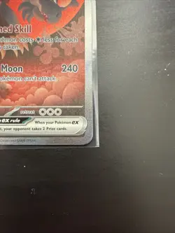 Pokemon TCG Prismatic Evolutions Bloodmoon Ursaluna EX SIR! - Image 4