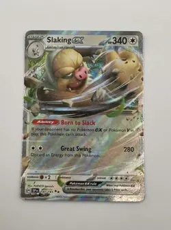 Slaking ex - 147/191 - SV: Surging Sparks - Pokemon TCG - Double Rare HOLO - NM - Image 2