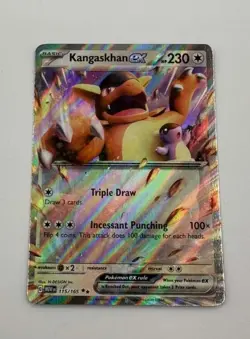 Kangaskhan EX 115/165 Scarlet & Violet 151 Ultra Rare Holo Pokemon TCG Near Mint - Image 2