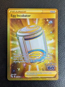 Egg Incubator - 087/078 Pokemon GO (Pokemon) Golden Secret Rare - Image 1