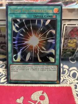 3X- Super Polymerization RA03-EN053 - 1st Ed Ultra Rare LP - Image 3