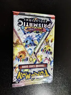 Pokemon Prismatic Evolutions Booster Pack Sealed 22.78g 3.71mm - Image 4