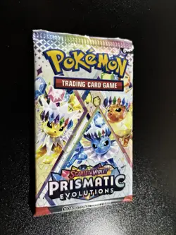 Pokemon Prismatic Evolutions Booster Pack Sealed 22.78g 3.71mm - Image 5