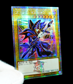Yu-Gi-Oh Dark Magician Quarter Century Rare Alt Art Holo FX Anime Custom Card - Image 3