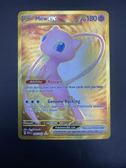 Mew ex 2023 Pokemon 151 205/165 Hyper Rare Holo NM Full Art - Image 1