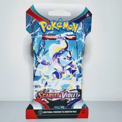 Pokemon TCG Scarlet & Violet Base Sleeved Booster Pack Factory Sealed - Image 1