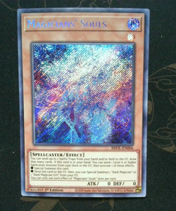 Magicians' Souls BROL-EN066 Secret Rare 1st Edition NM Yugioh - Image 1