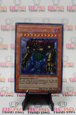Yu-Gi-Oh! TCG Gate Guardian Metal Raiders MRD-EN000 Unlimited Secret Rare - Image 1