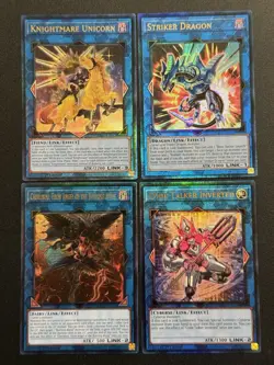 2023 YUGIOH RA01 ULTIMATE RARE STRIKER DRAGON NM BONUS SET - Image 1