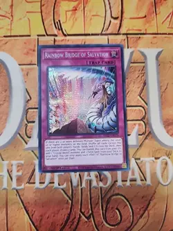 Rainbow Bridge Of Salvation MP22-EN270 Prismatic Secret Rare 1st Ed NM Yugioh - Image 1