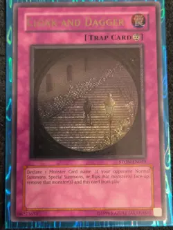 Yugioh Cloak and Dagger STON-EN059 Ultimate Rare NM - Image 1