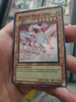 Yugioh! LP Majestic Mech - Ohka - DR04-EN195 - Super Rare - Image 1