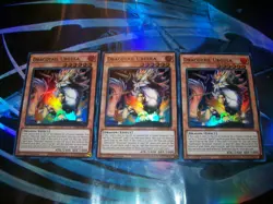 3x Dracotail Urgula 1st Edition Super Rare JUSH-EN004 Yu-Gi-Oh! - Image 1