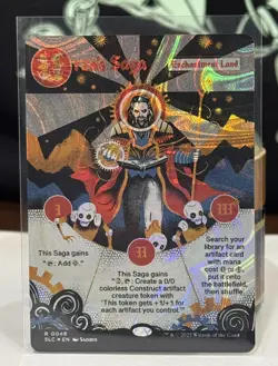 HALO FOIL Urza’s Saga Secret Lair Encyclopedia Magic The Gathering - Image 1