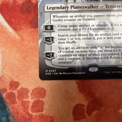Tezzeret, Cruel Captain (Borderless) Edge of Eternities Non Foil - Image 2