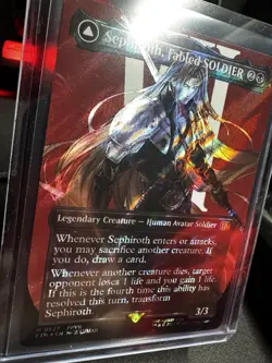 Sephiroth, Fabled SOLDIER (Borderless) (Surge Foil) Final Fantasy Foil - Image 2