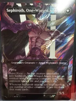 Sephiroth, Fabled SOLDIER (Borderless) (Surge Foil) Final Fantasy Foil - Image 3