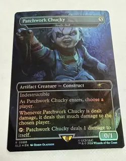 Patchwork Chucky - NM Foil Secret Lair - MTG English - Image 1