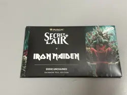 MTG x Iron Maiden: Eddie Unchained Secret Lair Rainbow Foil Edition Sealed - Image 1
