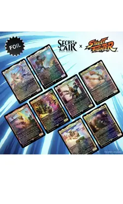 Magic: The Gathering - Secret Lair x Street Fighter Foil Edition - SEALED - Image 1