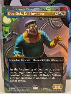 Doc Ock, Evil Inventor Marvel's Spider-Man: Eternal Borderless 0024 MTG - NM - Image 1