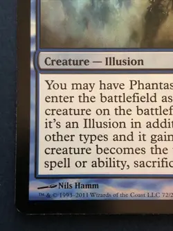 MTG Magic 2012 (M12) Phantasmal Image Foil 72/249 MP Rare B - Image 4