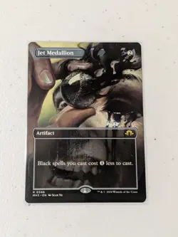 MTG Jet Medallion - Borderless - Modern Horizons 3 NM - Image 1