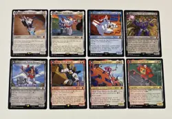 Mtg Magic The Gathering Universe Beyond Transformers Complete Set With Tokens - Image 1