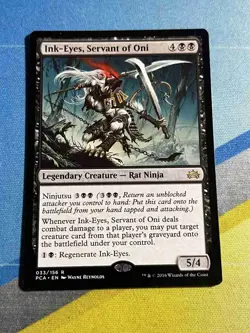Magic the Gathering MTG Planechase INK-EYES, SERVANT OF ONI - Image 1