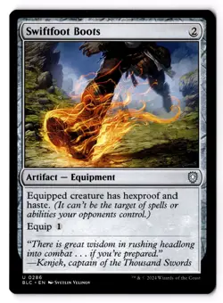 Swiftfoot Boots 286 Commander: Bloomburrow LP - Image 1