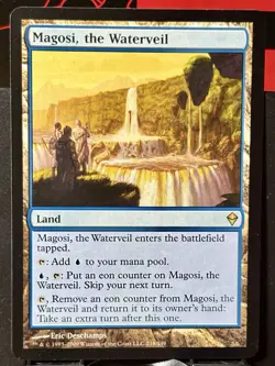 Magosi, the Waterveil - Reg - MTG - Zendikar - 218/249 - RARE ~ NM - Image 3