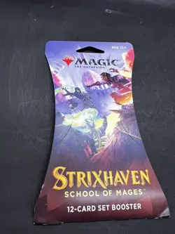 Magic The Gather Strixhaven school of mages 12 card set booster lot of 3 (S1) - Image 1
