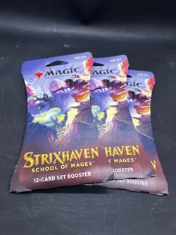 Magic The Gather Strixhaven school of mages 12 card set booster lot of 3 (S1) - Image 2