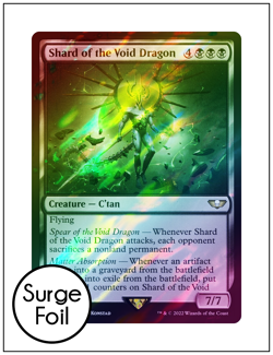 1x Shard of the Void Dragon, Surge Foil, Warhammer 40k, Magic MTG NM - Image 1