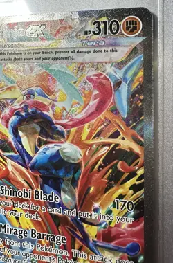 2024 POKEMON GRENINJA EX TWILIGHT MASQUERADE SPECIAL ILLUSTRATION #214/167! MINT - Image 3