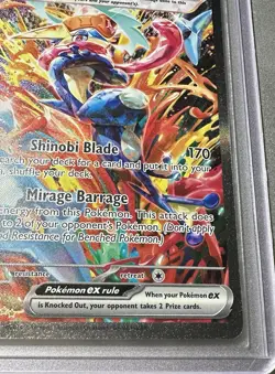 2024 POKEMON GRENINJA EX TWILIGHT MASQUERADE SPECIAL ILLUSTRATION #214/167! MINT - Image 4