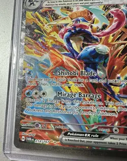 2024 POKEMON GRENINJA EX TWILIGHT MASQUERADE SPECIAL ILLUSTRATION #214/167! MINT - Image 5