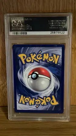 Pokemon PSA 9 1st Ed. Base Set YELLOW CHEEKS Pikachu 58/102 - PSA Graded MINT 9 - Image 2