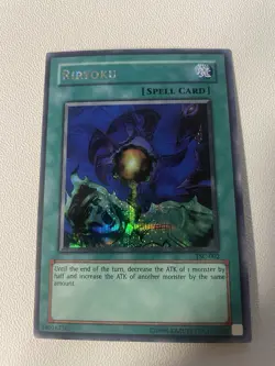 YuGiOh! Riryoku TSC-002 Prismatic Secret Rare Holo TCG Card LP - Image 1