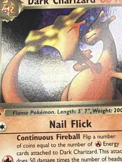 Pokemon 1st Edition Dark Charizard 4/82 Team Rocket Holo - Image 4