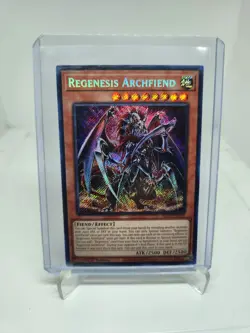 Regenesis Archfiend - ALIN-EN016 - Secret Rare - 1st Edition Yu-Gi-Oh! M/NM - Image 1