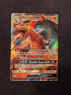Charizard GX - SM195 - 2019 Detective Pikachu Black Star Promo Rare- Pokemon - Image 1