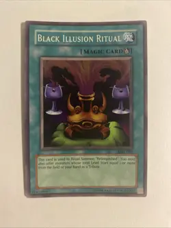Yu-Gi-Oh! Magic Ruler - Black Illusion Ritual MRL-051 - Image 1