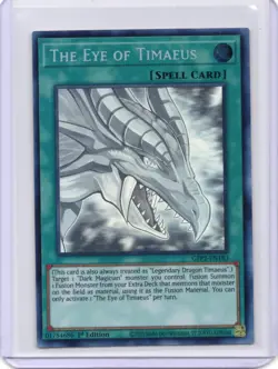 Yu-Gi-Oh The Eye Of Timaeus GFP2-EN183 Ghost Rare NM Ghost From The Past 2 - Image 2