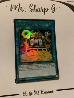 DOPPELT ODER NICHTS! - 1. AUFLAGE DUPO-DE064 DEUTSCH Yu Gi Oh! CARD ULTRA RARE - Image 3
