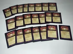 YU-GI-OH! TIP CARDS LOT OF 22 EX-MT/NM OR BETTER CARDS (READ) - Image 1